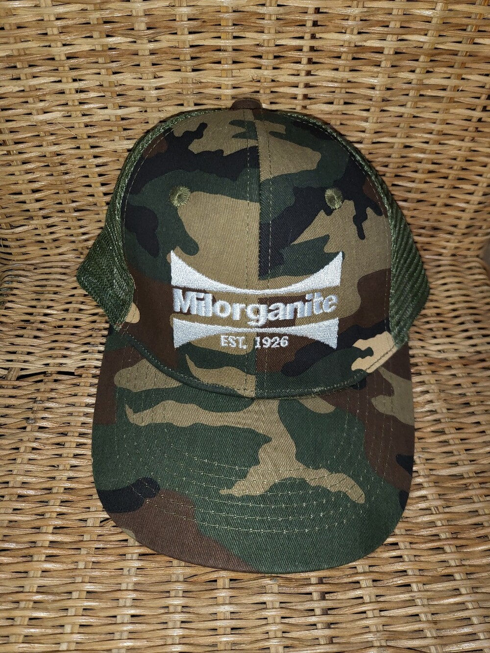Milorganite Camo Hat